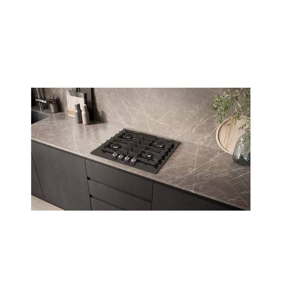 Plaque de cuisson gaz 60cm 4 feux 8000w noir EP6A6PI40 Siemens - Image 5