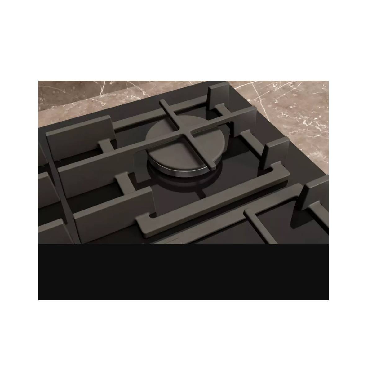 Plaque de cuisson gaz 60cm 4 feux 8000w noir EP6A6PI40 Siemens - Image 4