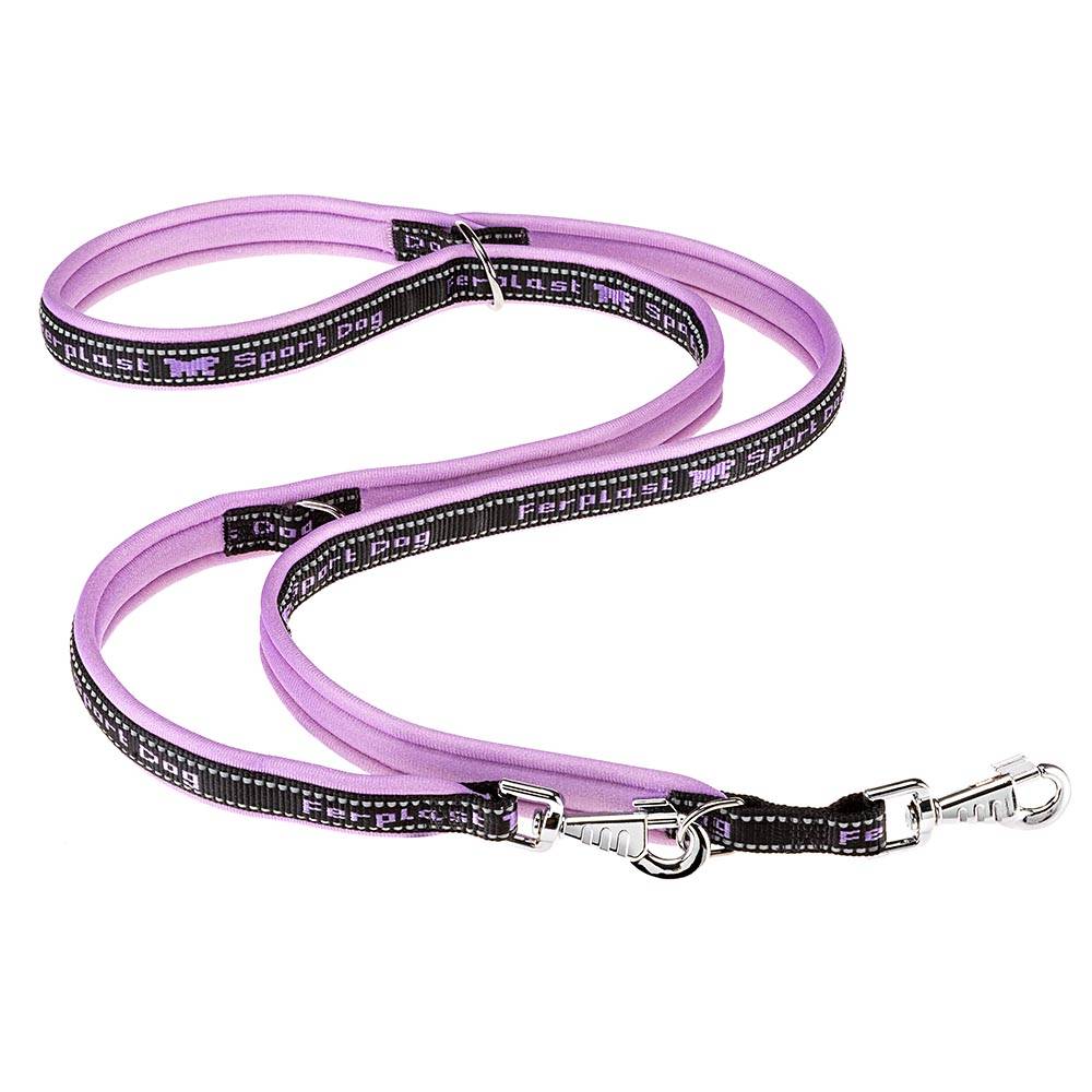 Ferplast - Ferplast Laisse chien SPORT DOG, Laisse de dressage pour chien taille grande, Mousqueton avec mécanisme magnétique, Poignée rembourrée, Coutures - Imagen 1