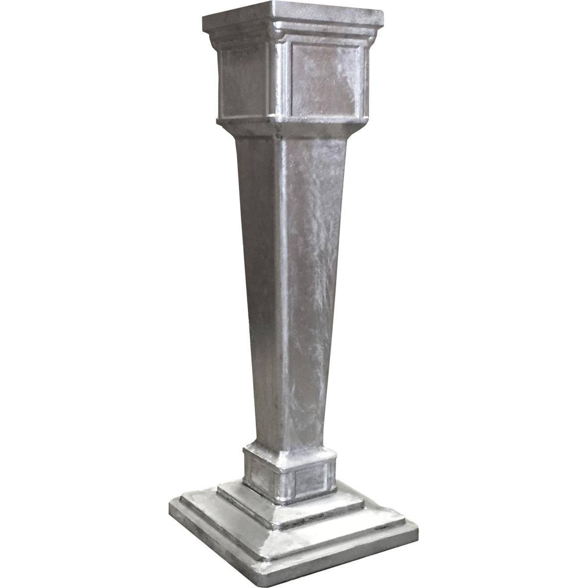 La Boite Jaune - Colonne pour boîte aux lettres en aluminium grand modèle 1950 - Imagen 1