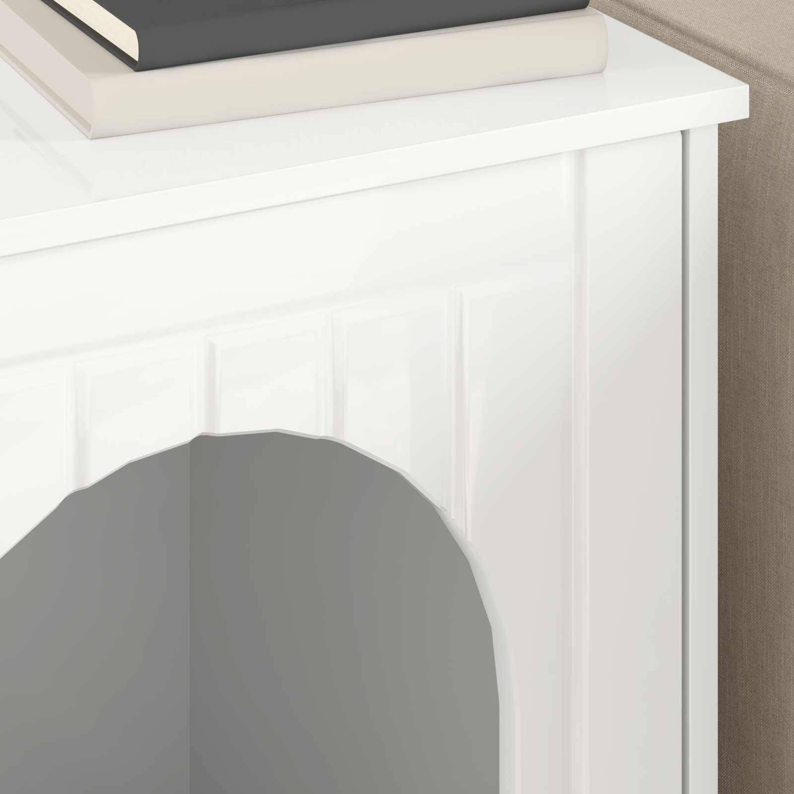 Chatiere bois blanc  53 x 52 x 62 cm  - Prolenta premium p353.0 - Image 4
