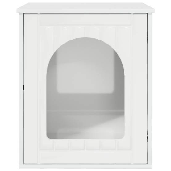 Chatiere bois blanc 53 x 52 x 62 cm - Prolenta premium p353.0 - Image 6