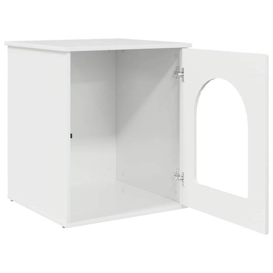 Chatiere bois blanc 53 x 52 x 62 cm - Prolenta premium p353.0 - Image 5