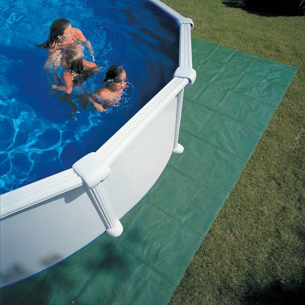 Gre Pools - Piscine ronde acier Ø5,70m x H: 1,32m - Filtration à sable - Image 6
