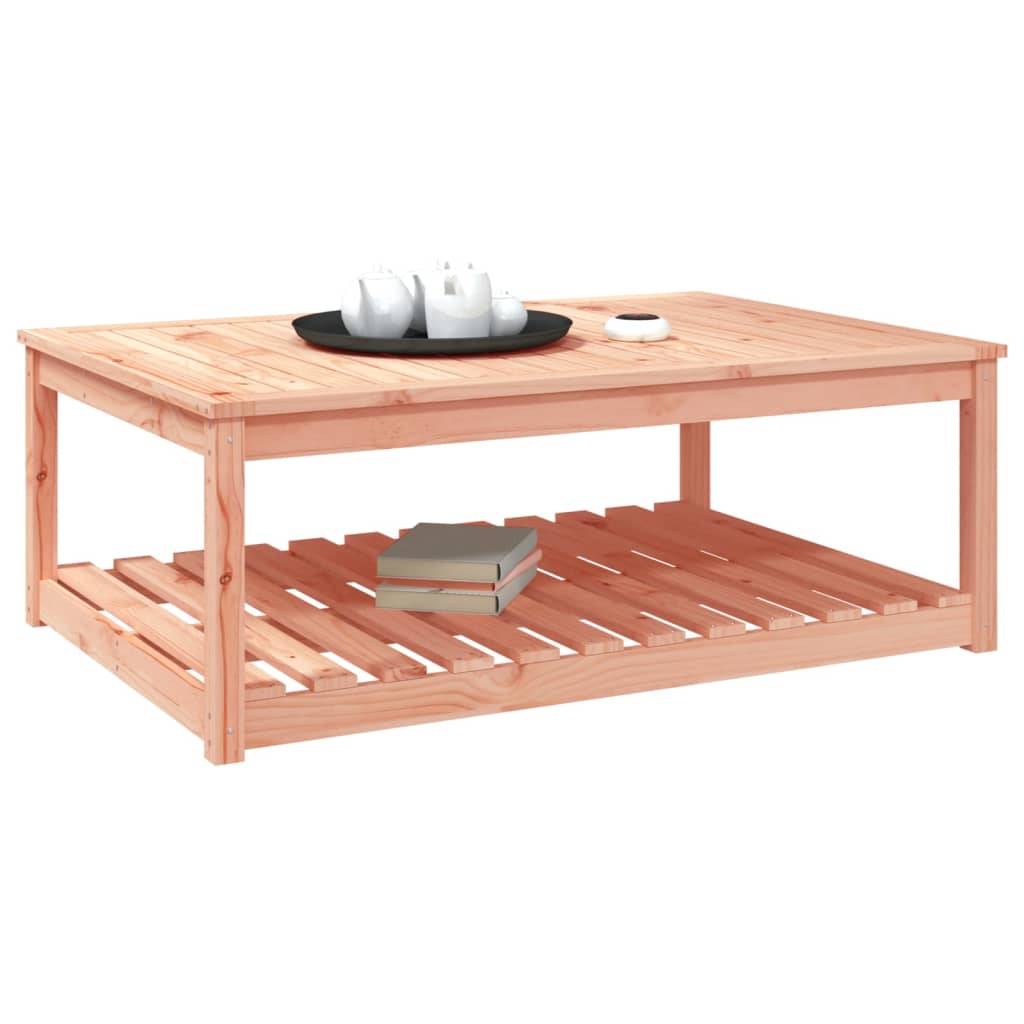 Table de jardin bois massif de douglas 121 x 82,5 x 45 cm - PANGIVO - Image 4
