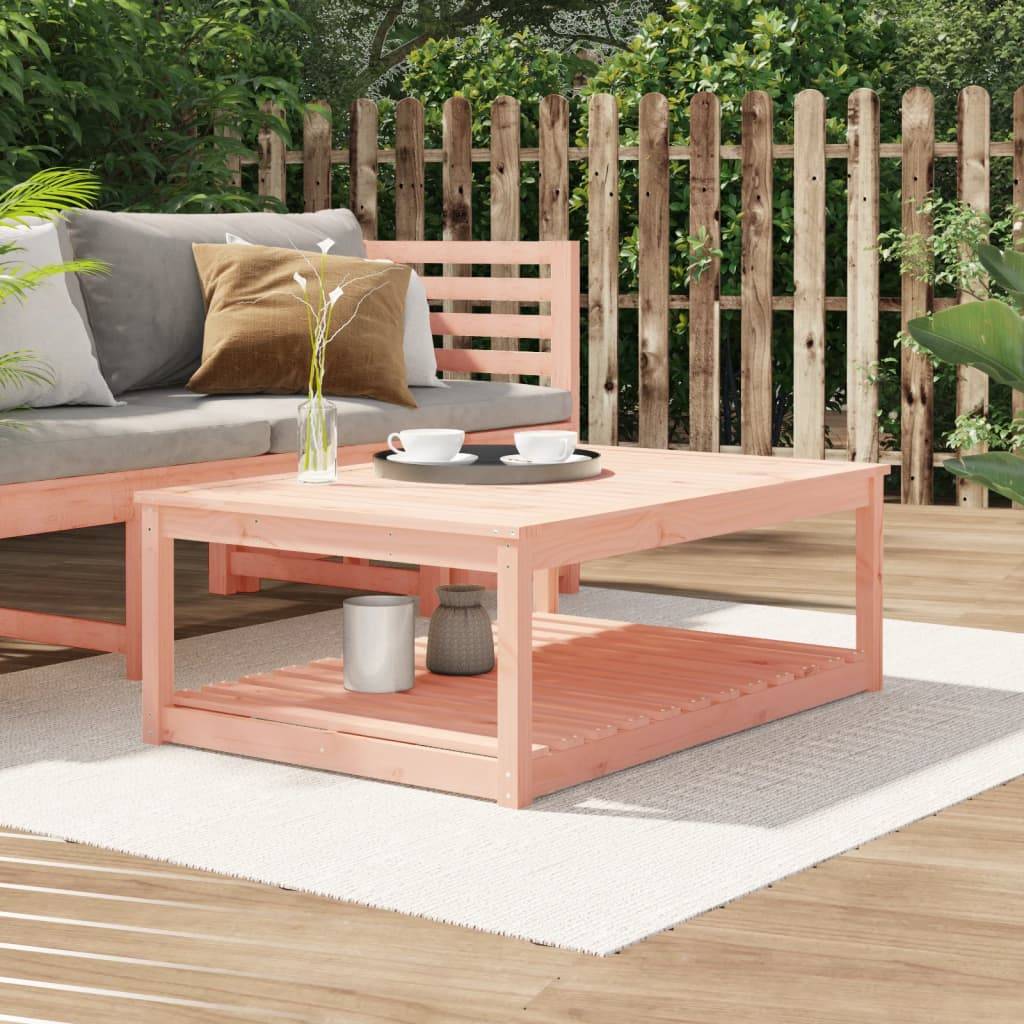 Table de jardin bois massif de douglas 121 x 82,5 x 45 cm - PANGIVO - Image 1