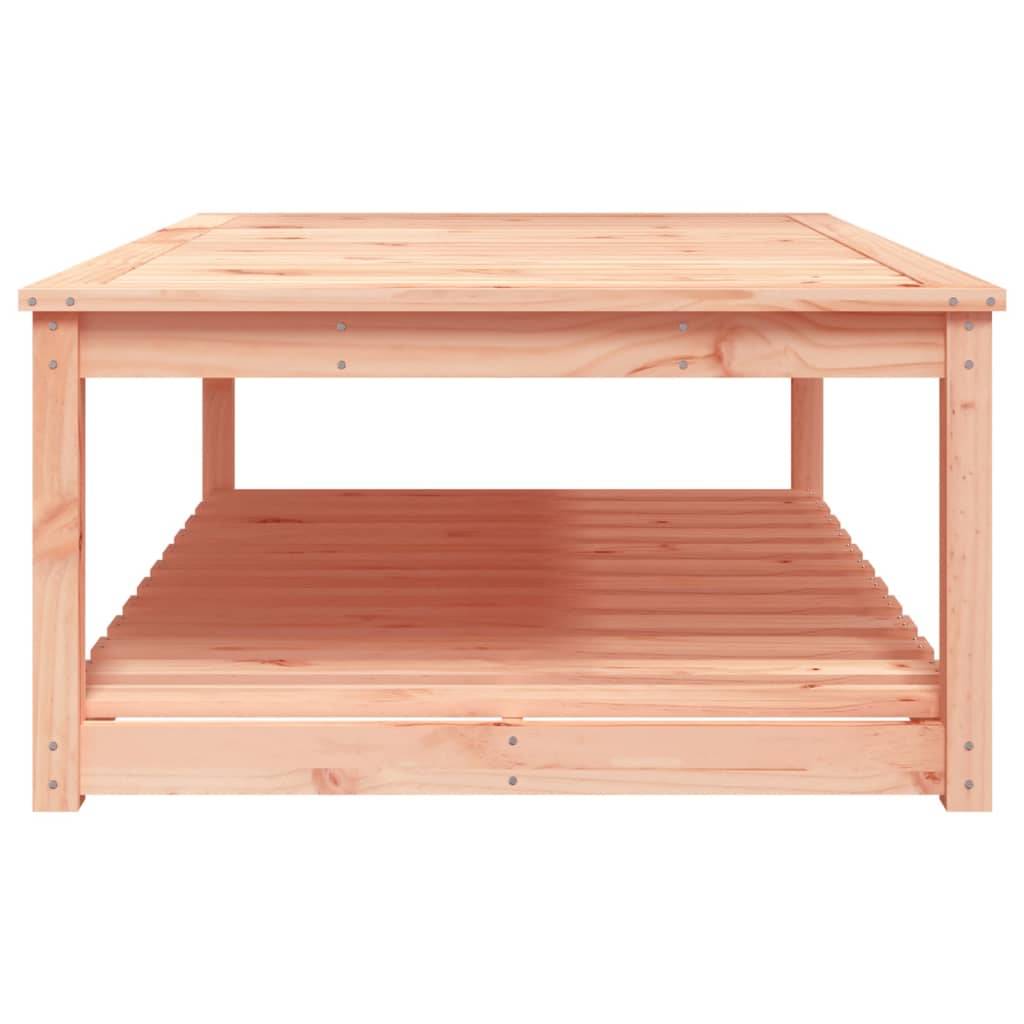 Table de jardin bois massif de douglas 121 x 82,5 x 45 cm - PANGIVO - Image 6