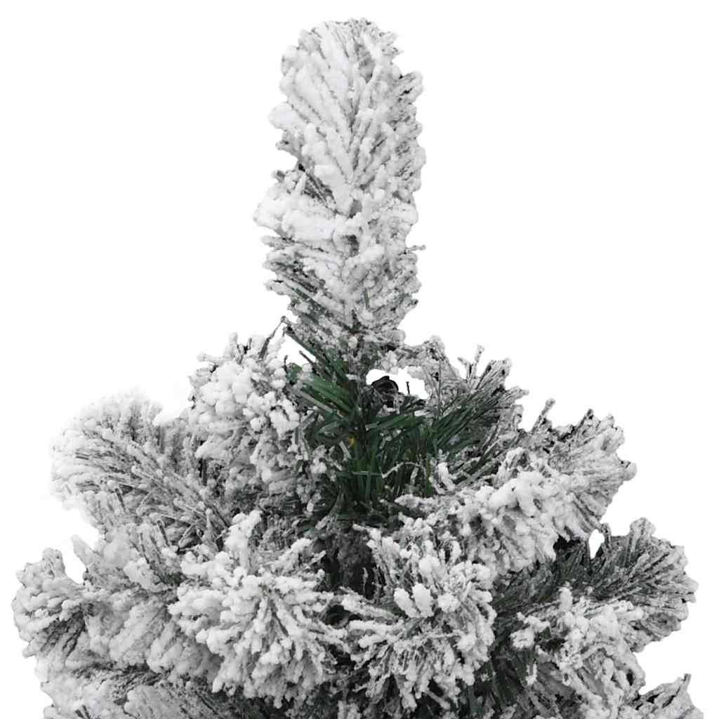 ComfortXL - Sapin de Noël Artificiel Bicolore 150 cm, Kit Déco avec 61 Boules et Guirlande LED pour Salon – ComfortXL Outdoor Living - Image 8