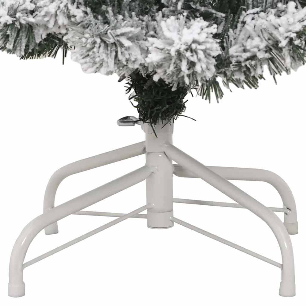 ComfortXL - Sapin de Noël Artificiel Bicolore 150 cm, Kit Déco avec 61 Boules et Guirlande LED pour Salon – ComfortXL Outdoor Living - Image 9