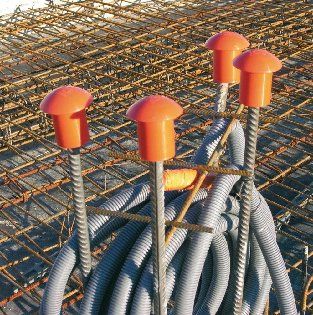 Protections Universelles pour Fer à Béton – Ø 8 à 32 mm – Polypropylène - Mondelin - Image 2