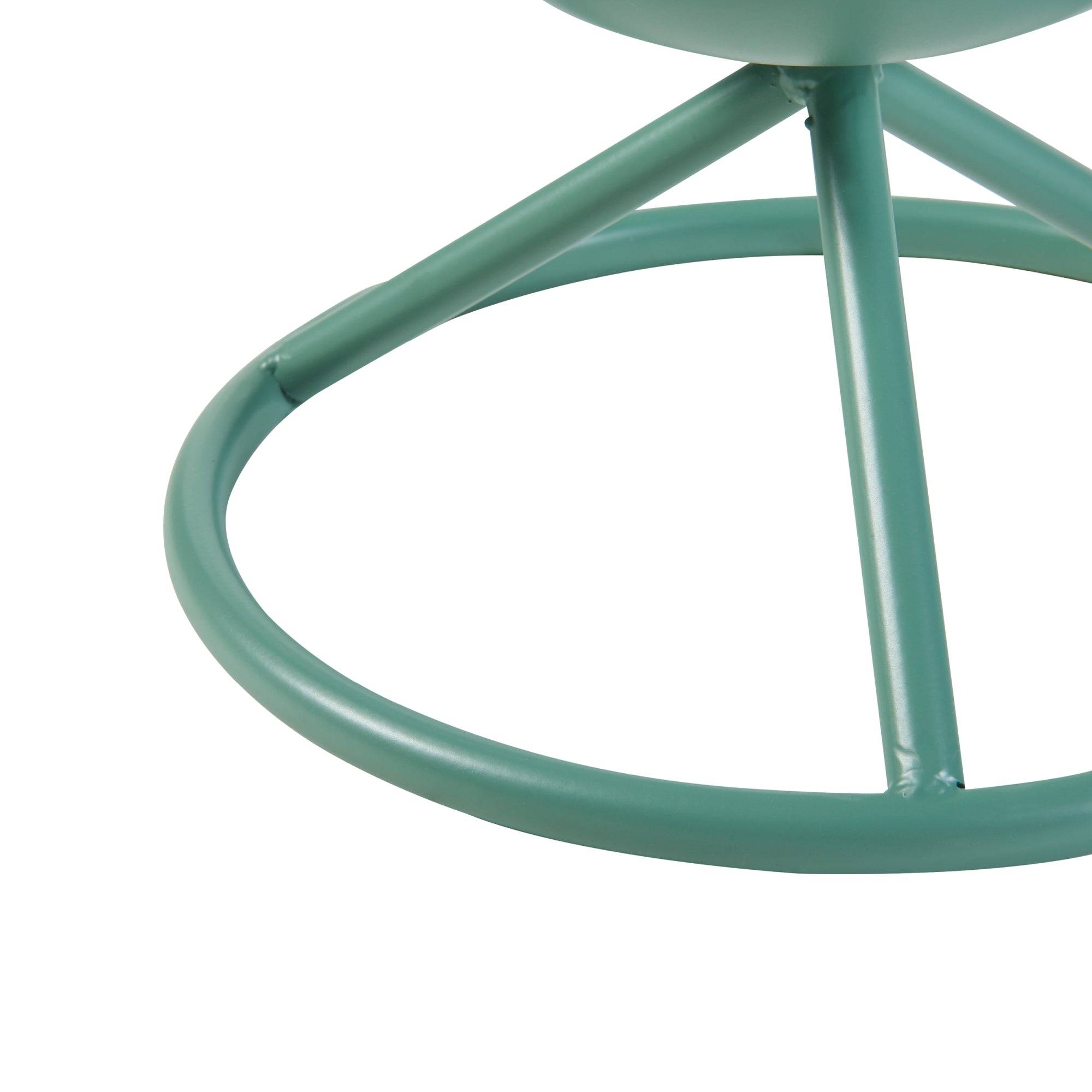 Porte-plantes style intemportel support 110 x 28 cm 3 cache-pots vert - Image 6