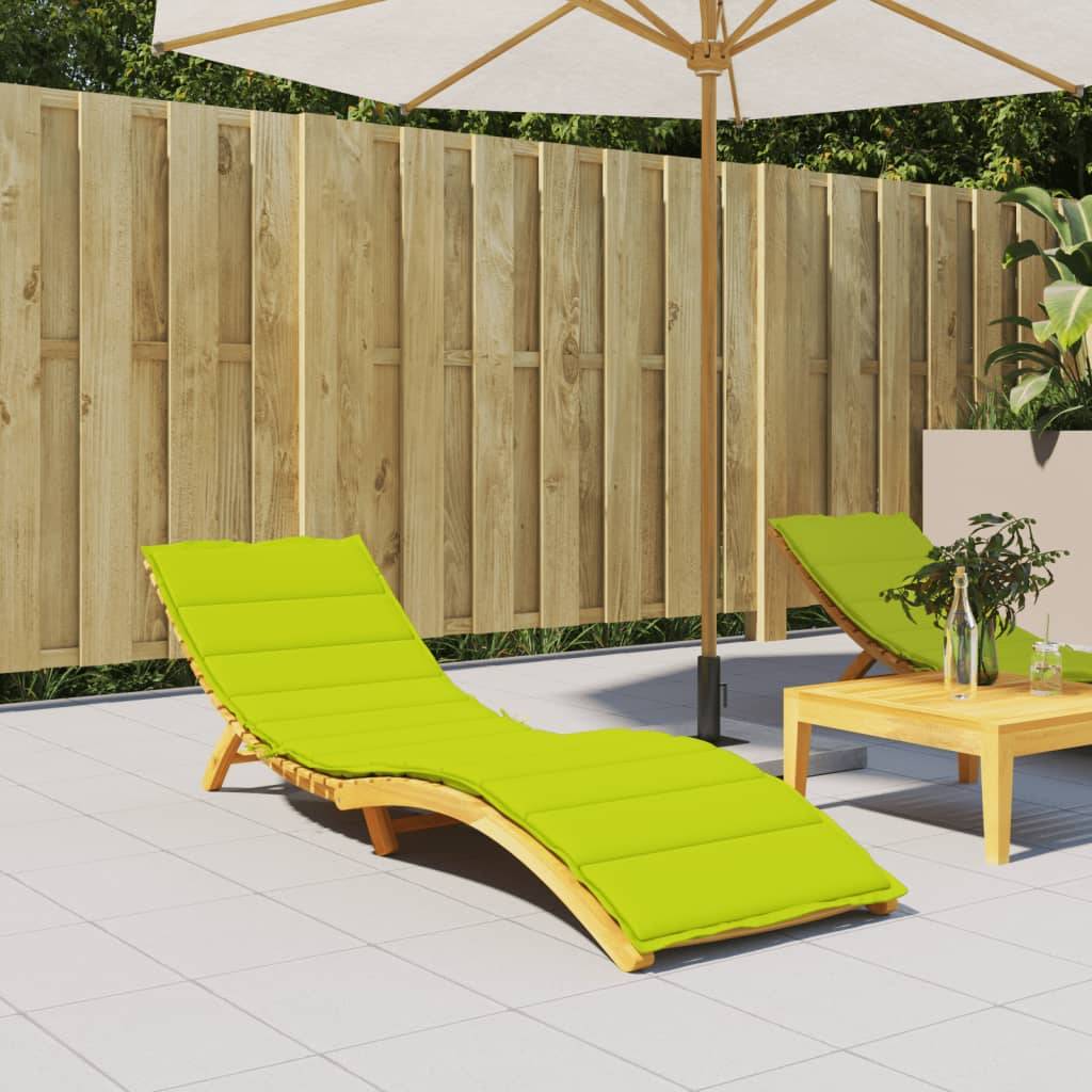 ComfortXL - Matelas Bain de Soleil Tissu Oxford Confortable pour Transat de Piscine Vert Vif 200x50cm – ComfortXL Outdoor Living - Image 1