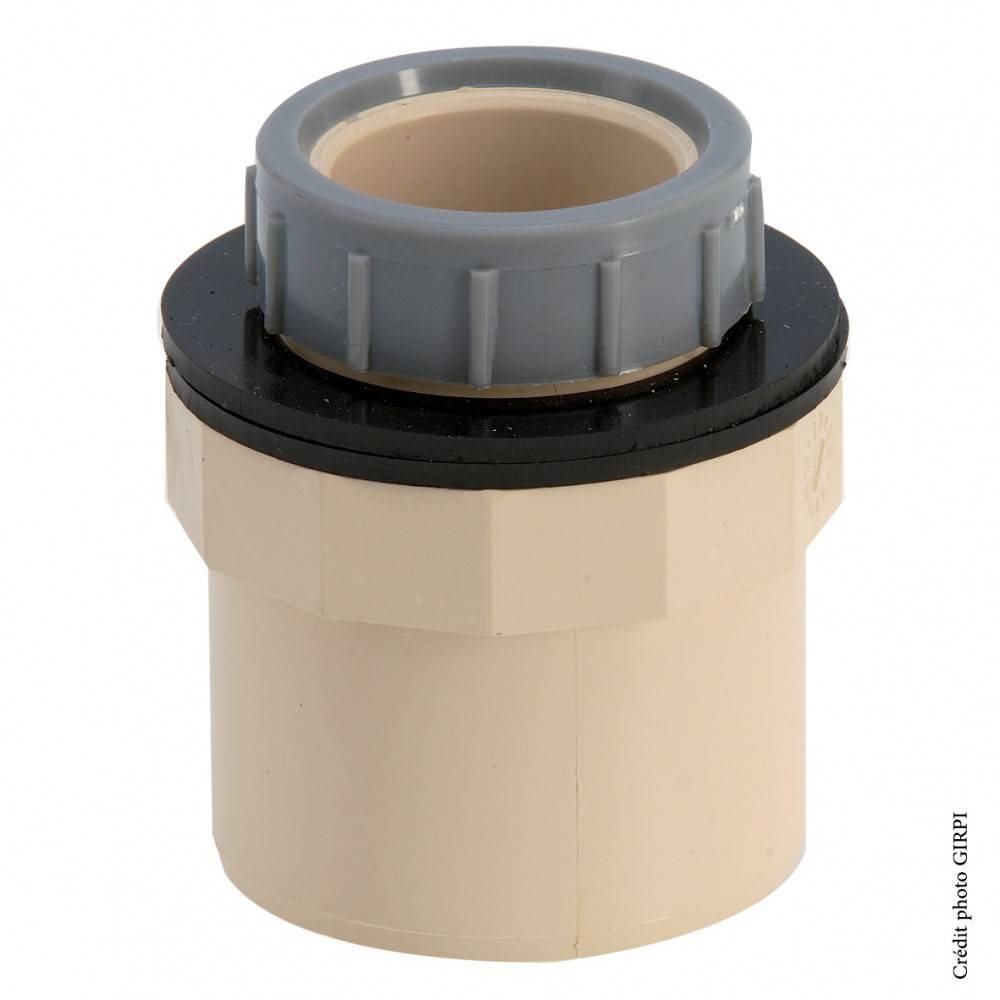 Girpi - Embout de connexion pvc sable Girpi - Imagen 1