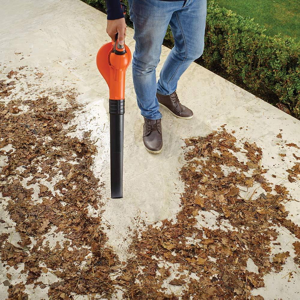 Souffleur à feuilles sans fil LITHIUM 18 V (sans batterie) BLACK+DECKER GWC1820PCB-XJ - Image 4
