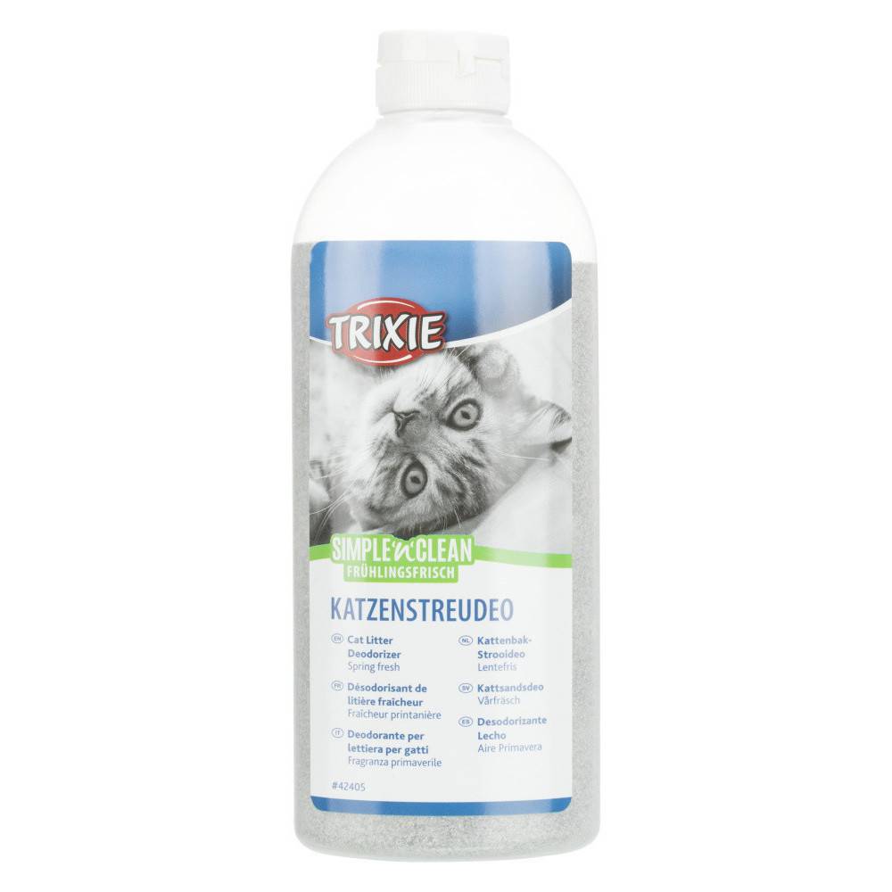 Trixie - Trixie - Désodorisant de litière Simple'n'Clean printanière 750 g pour chat - Imagen 1