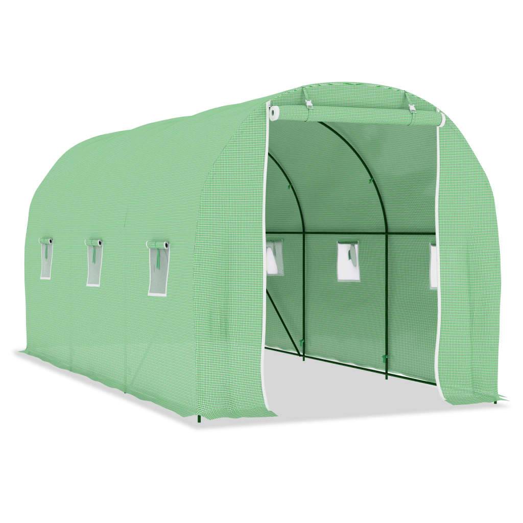 Serre de jardin 9m² - Serre de culture 4,5x2x2 m MP692 MAISON CHIC