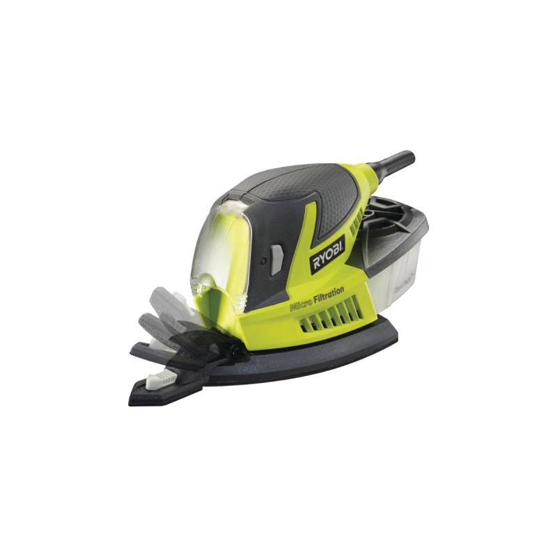 Ryobi - Ponceuse triangulaire RYOBI - 100W - 20 abrasifs - RPS100-GA20