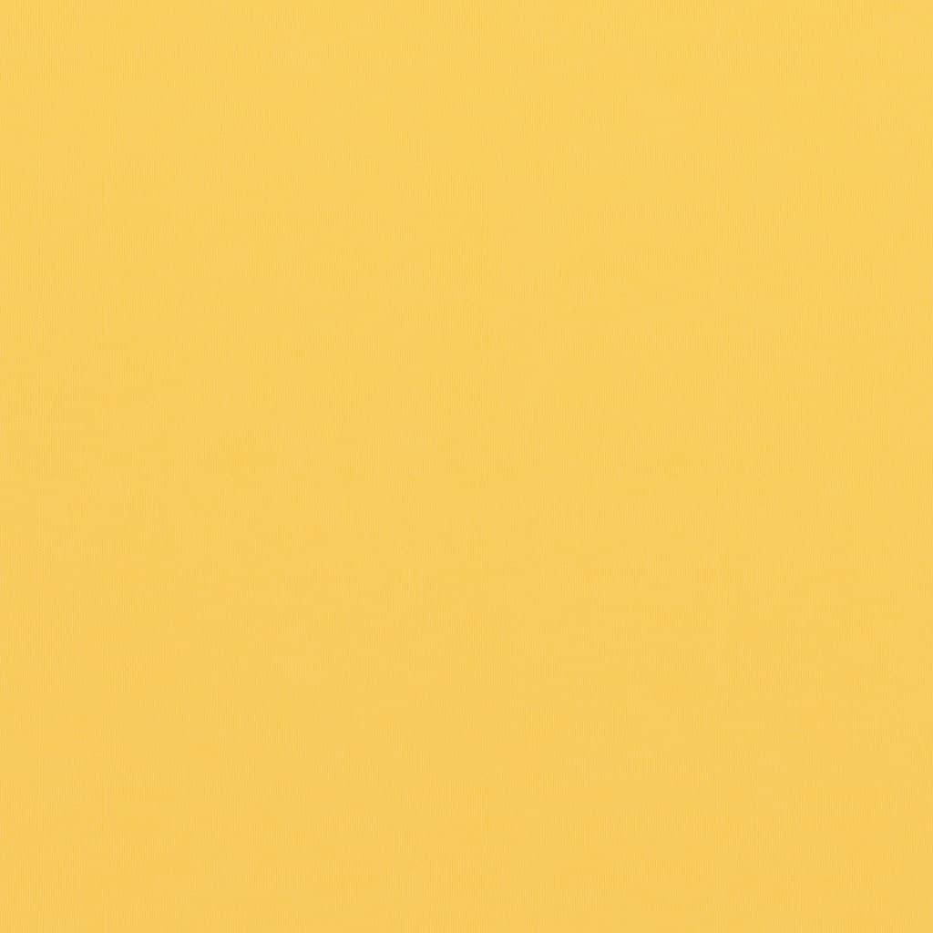 Helloshop26 - Écran de balcon brise pare vue protection confidentialité 90 x 300 cm tissu oxford jaune - Imagen 3