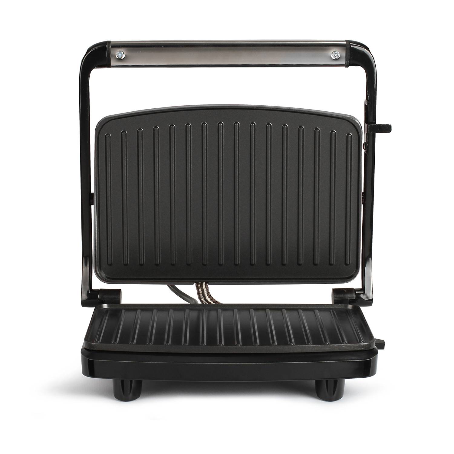 Livoo - Grill viandes et panini 750w gris/noir - doc232g - livoo DOC232G - Image 1