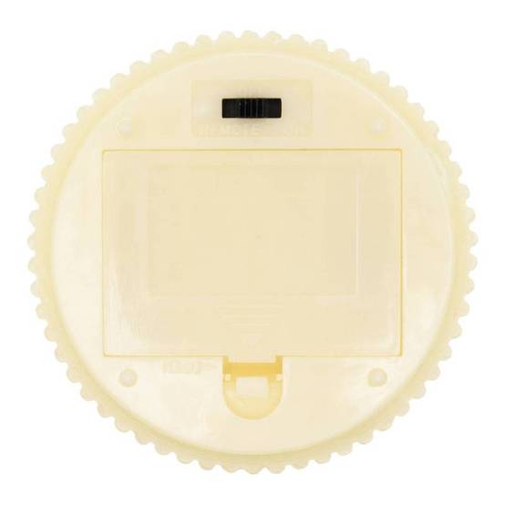 Lot de 3 Bougies à LED Cylindriques striées Ivoire flamme 3D avec Télécommande pas cher Lotti - Image 3
