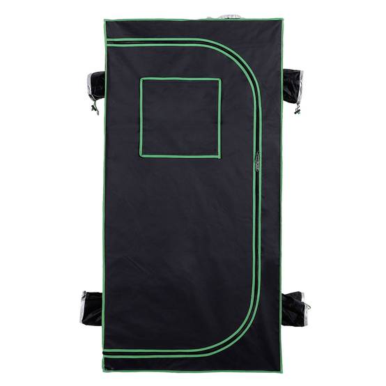 Sans Marque - Tente de culture hydroponique 80x80x160 cm grow box Oxford 600D serre intérieure ventilation réglable culture plantes hydroponie indoor - Image 2