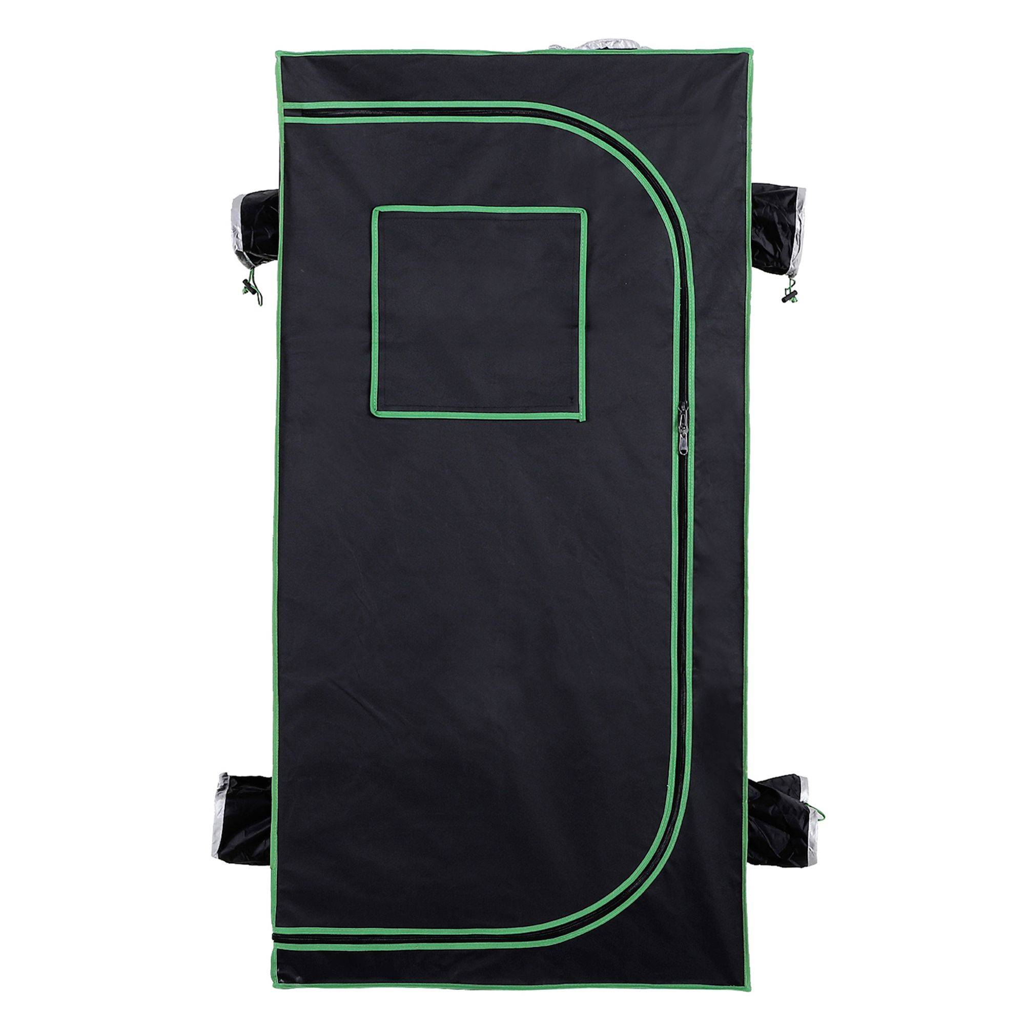 Sans Marque - Tente de culture hydroponique 80x80x160 cm grow box Oxford 600D serre intérieure ventilation réglable culture plantes hydroponie indoor - Image 2