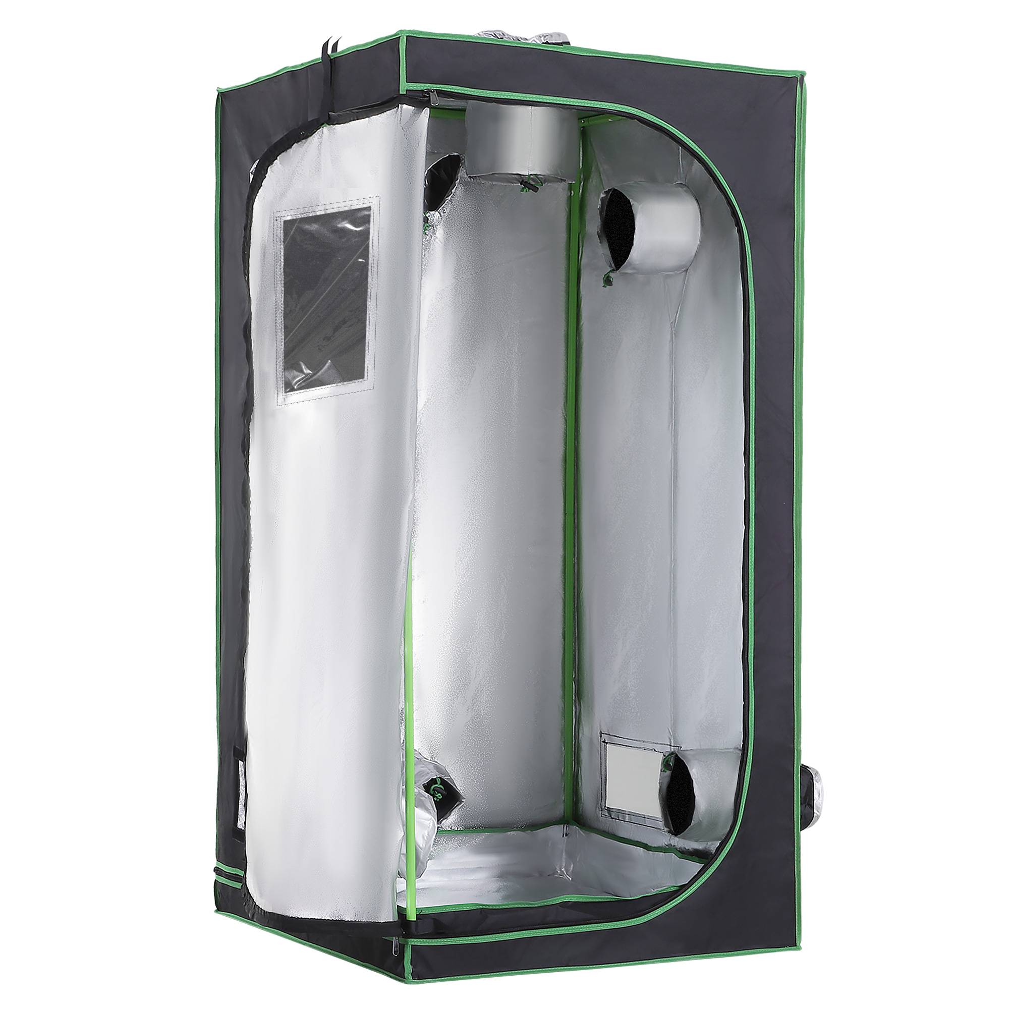 Sans Marque - Tente de culture hydroponique 80x80x160 cm grow box Oxford 600D serre intérieure ventilation réglable culture plantes hydroponie indoor - Image 1