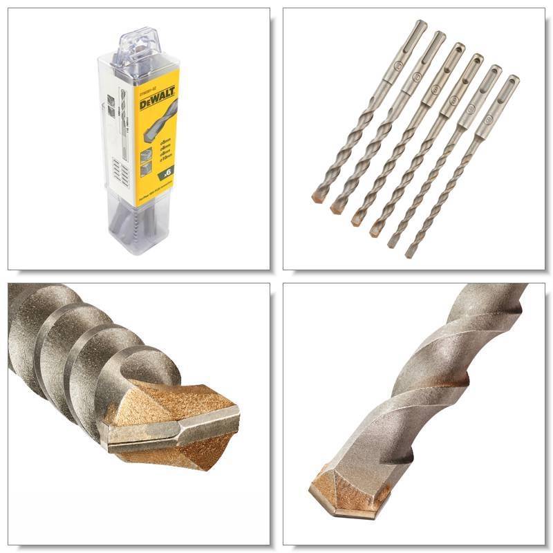 Dewalt - Pack 6 forets SDS Plus 160mm - DEWALT - DT60302-QZ - Imagen 2
