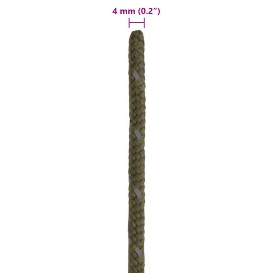 Corde de haubanage de tente avec bandes réfléchissantes et clés Maison Chic - Image 6