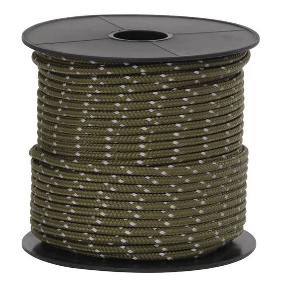Corde de haubanage de tente avec bandes réfléchissantes et clés Maison Chic - Image 4
