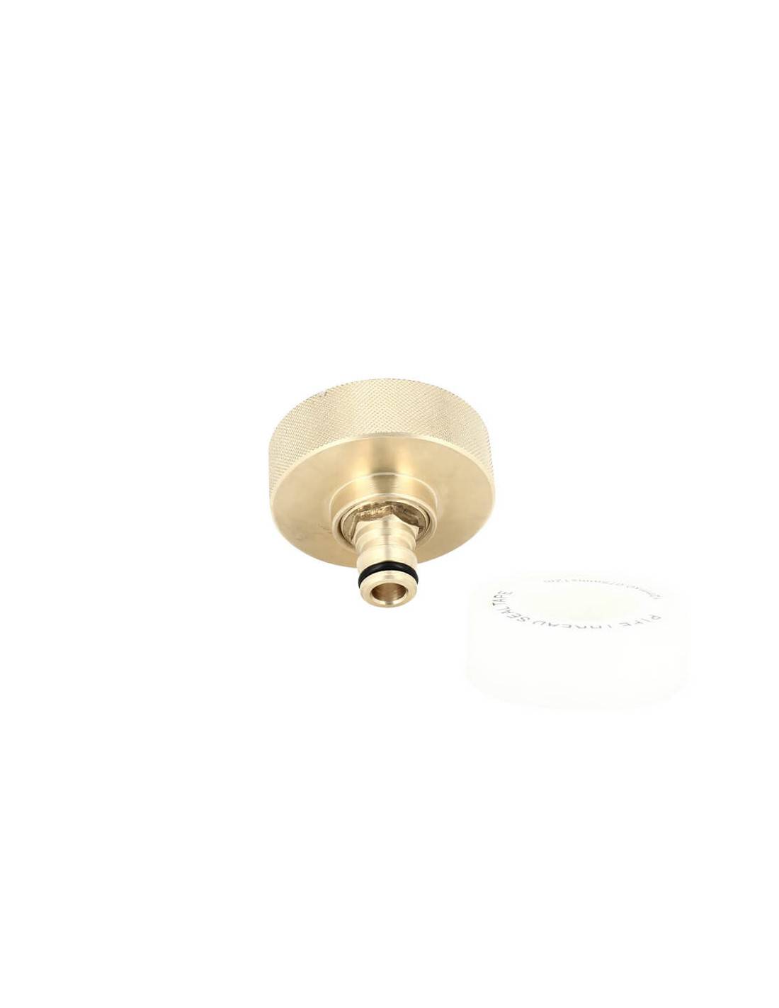 Raccord cuve eau S60X6 Laiton - Embout rapide - Imagen 3
