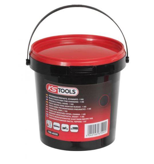 Seau de graisse à pneus noire KS TOOLS 1 kg - 100.4030