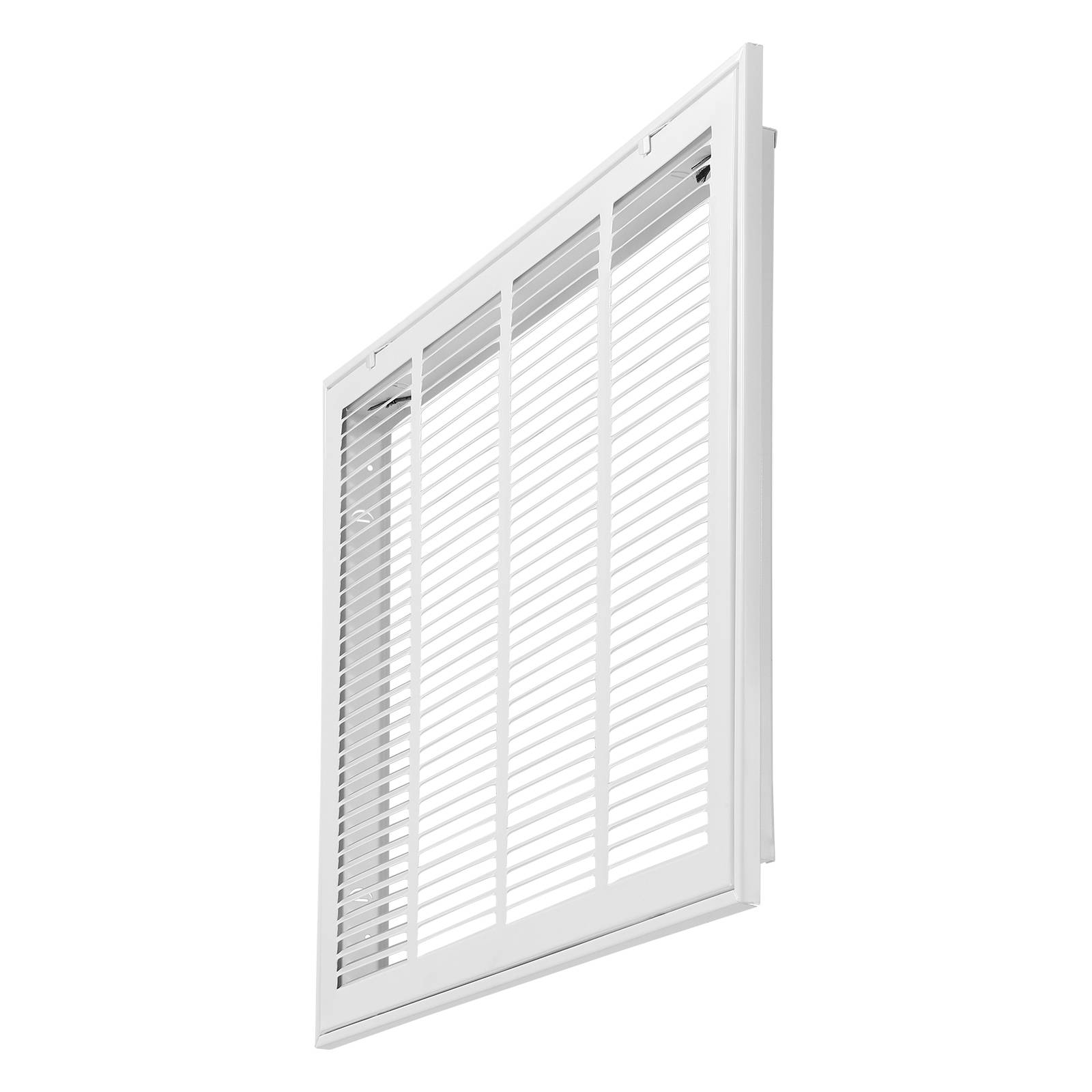 VEVOR Grille retour air 60.5x45.5cm, acier, ventilation, filtre non inclus. - Image 9