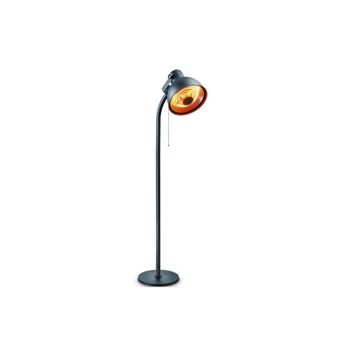Parasol chauffant électrique 2000W Chauffage Exterieur Terrasse Infrarouge Quartz Hauteur 2.15m Inclinable et Orientable KEMPER - Image 5