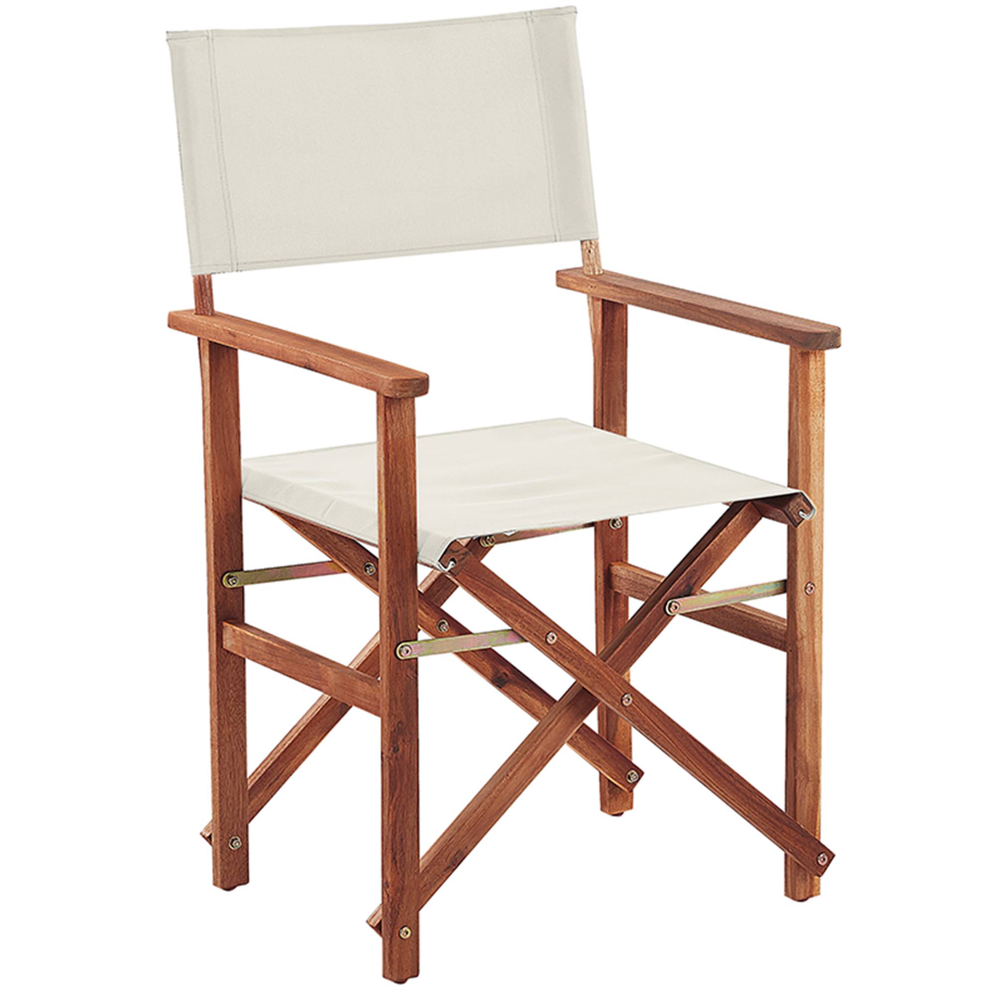 Beliani - Chaise de jardin Tissu Vert clair CINE - Beliani - Imagen 6