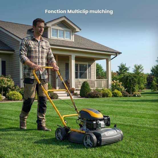 Stiga - Tondeuse MULTICLIP 47 S, 123 cm³, largeur 45 cm, mulching - STIGA - Image 5