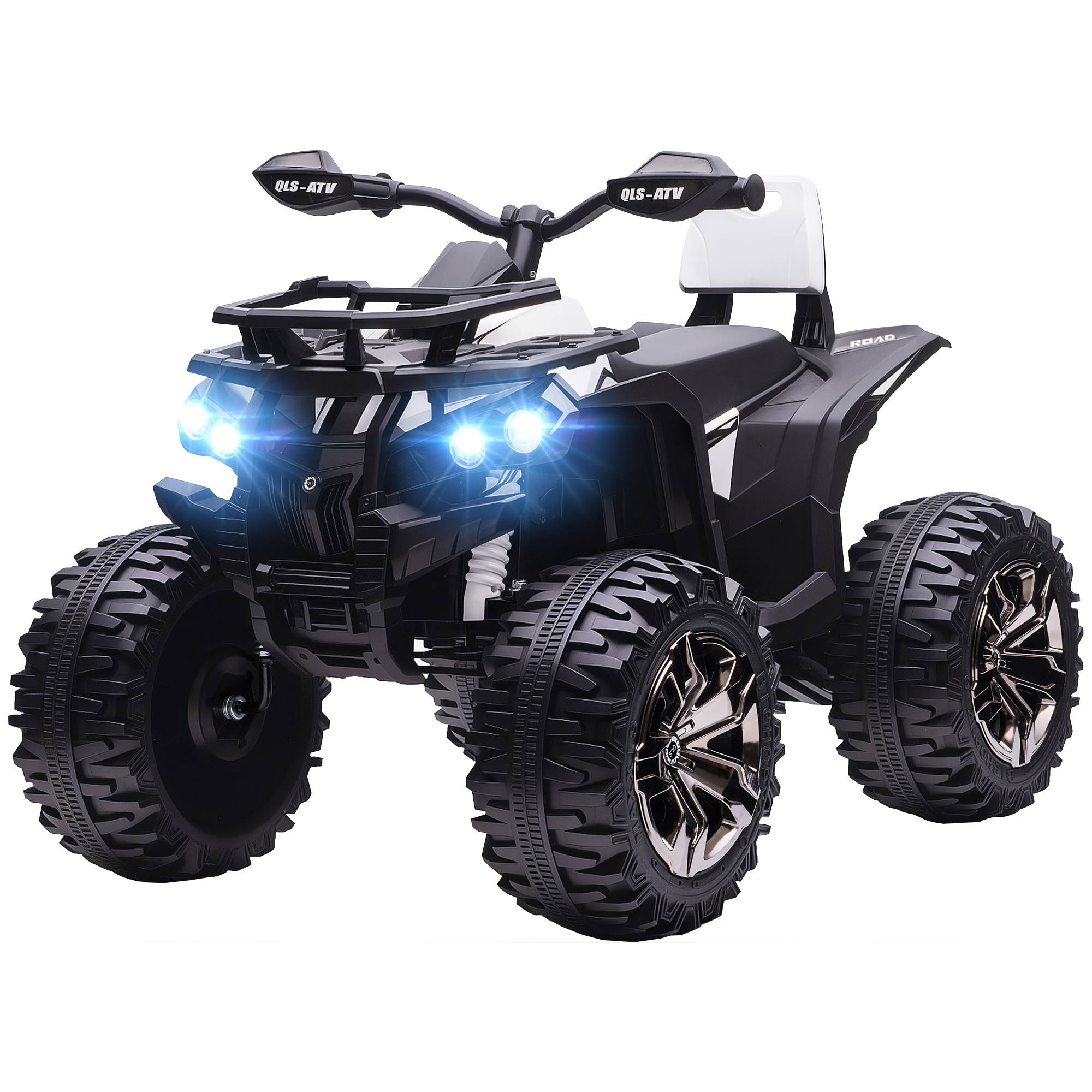 Quad Buggy électrique Enfant 12 V 8 Km/h Max. Voiture électrique Enfant avec Effets Lumineux sonores métal PP - Image 2