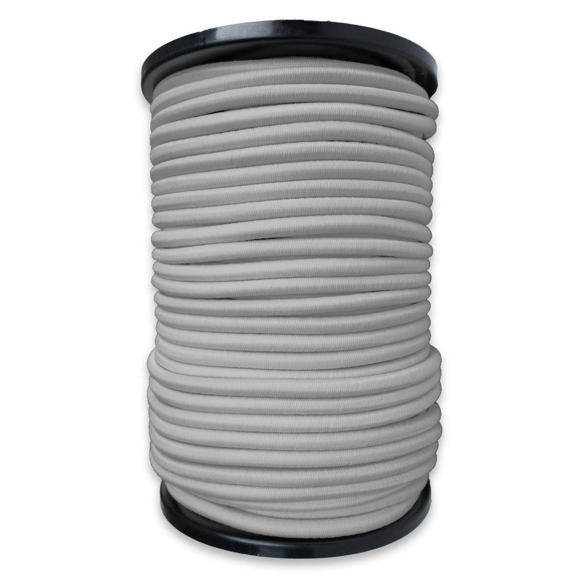 Sandow élastique Gris 100 mètres 9SW - Qualité PRO - Tendeur pour bâche de diamètre 9 mm TECPLAST - Imagen 7