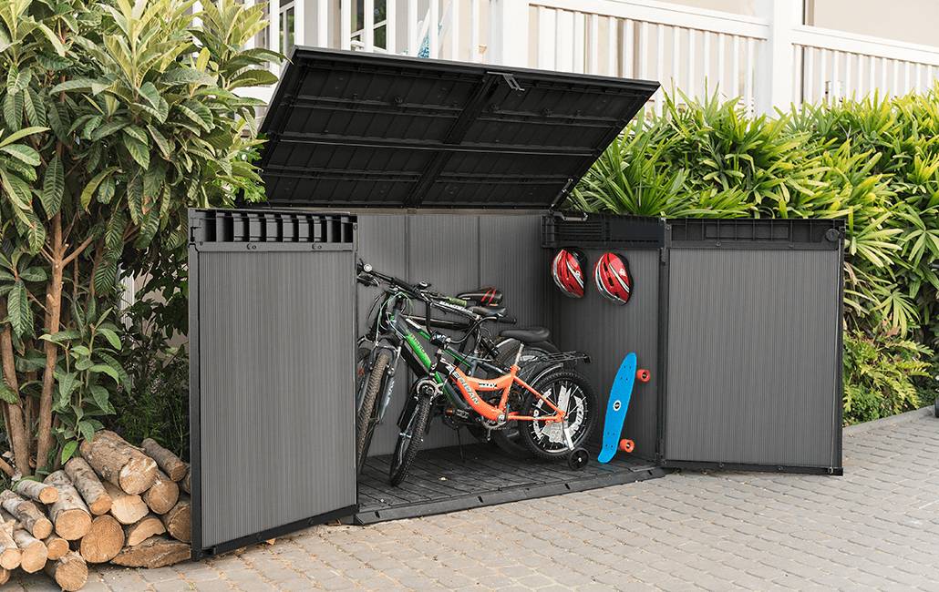Keter - Coffre de jardin rangement Premier JUMBO 2020L - Gris - KETER - Image 3