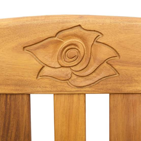 Banc de jardin | Banc Finition à l'huile naturelle 68,5 x 46 x 82,5 cm Maison Chic - Image 7