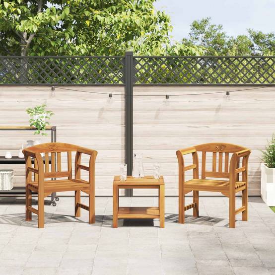 Banc de jardin | Banc Finition à l'huile naturelle 68,5 x 46 x 82,5 cm Maison Chic - Image 3