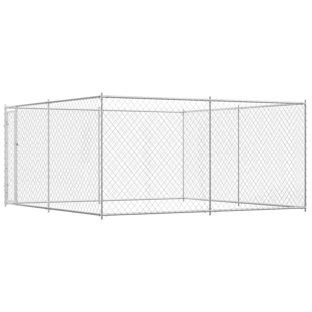 Vidaxl - Chenil extérieur pour chiens 383x383x185 cm vidaXL 145028 - Imagen 2