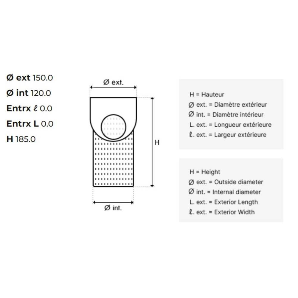 Panier de Préfiltre PPE 5P4R. 5MRP. SW5P4R (STA-RITE) - Imagen 3