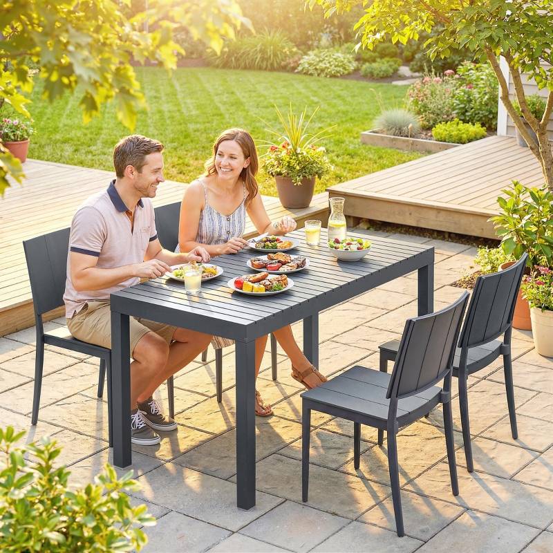 Set 5 pièces – spacieux, anti-UV, parfait pour vos repas - Image 4