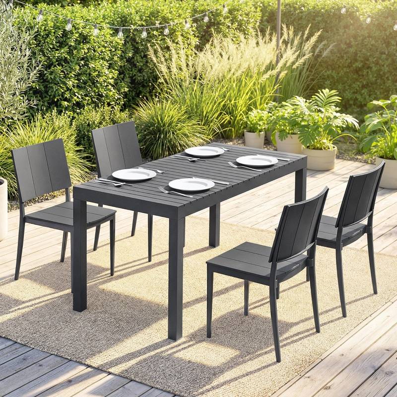 Set 5 pièces – spacieux, anti-UV, parfait pour vos repas - Image 3