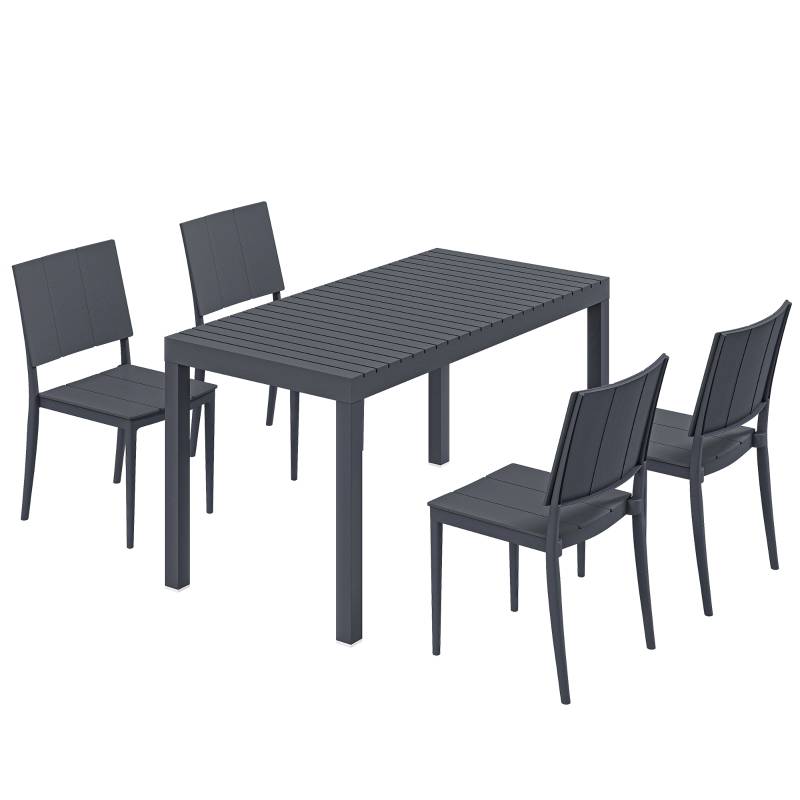Set 5 pièces – spacieux, anti-UV, parfait pour vos repas - Image 1