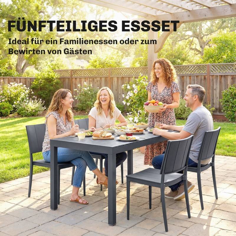 Set 5 pièces – spacieux, anti-UV, parfait pour vos repas - Image 6