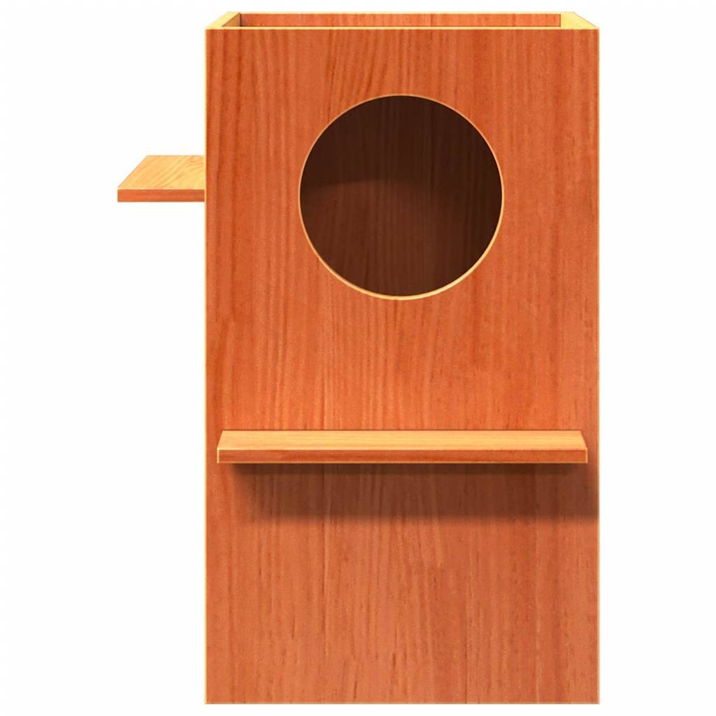 Chatiere bois marron  43 x 43 x 60 cm  - Prolenta premium p353.0 - Image 3