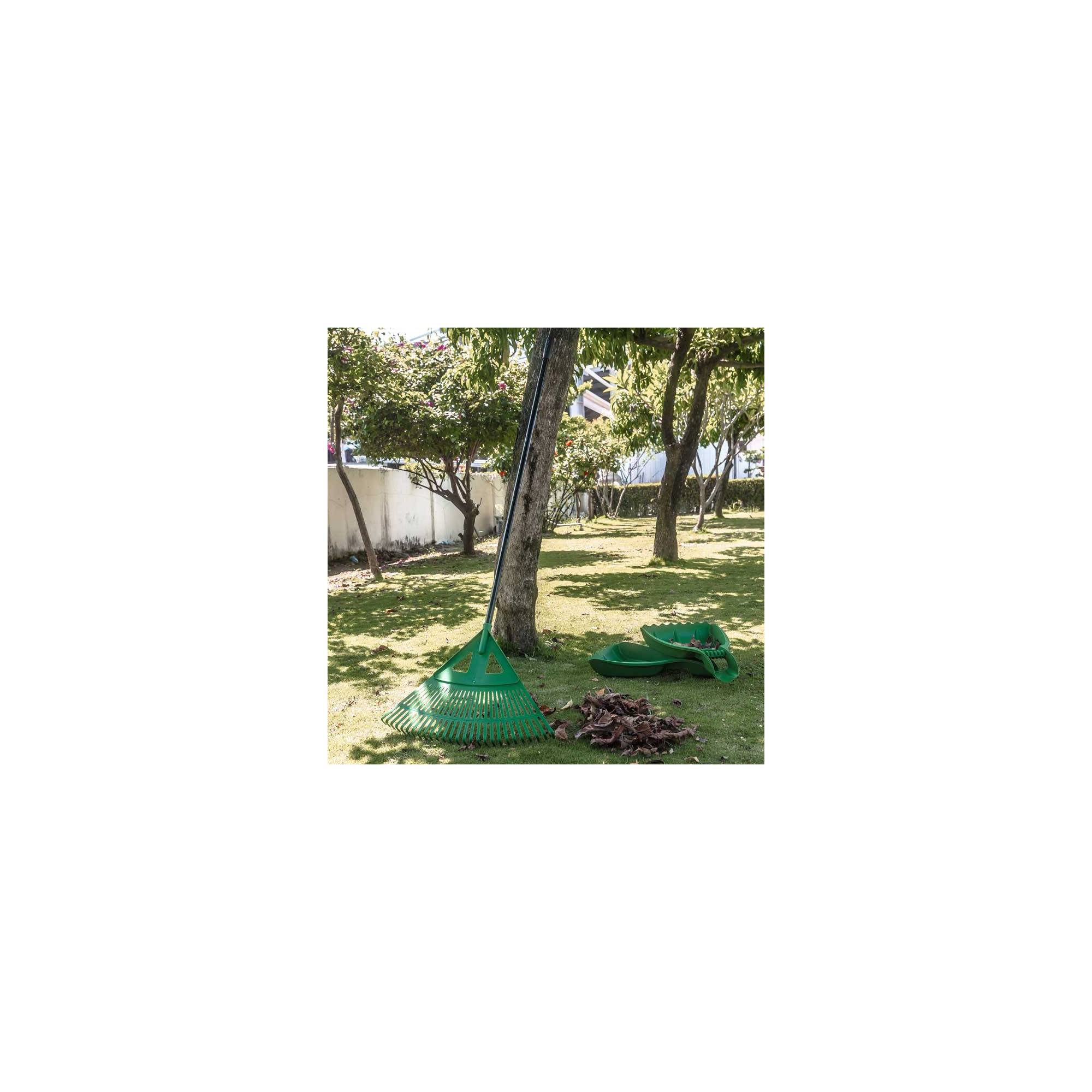 Balai à feuilles de jardin - Suan - Grande taille avec 27 dents - Imagen 3