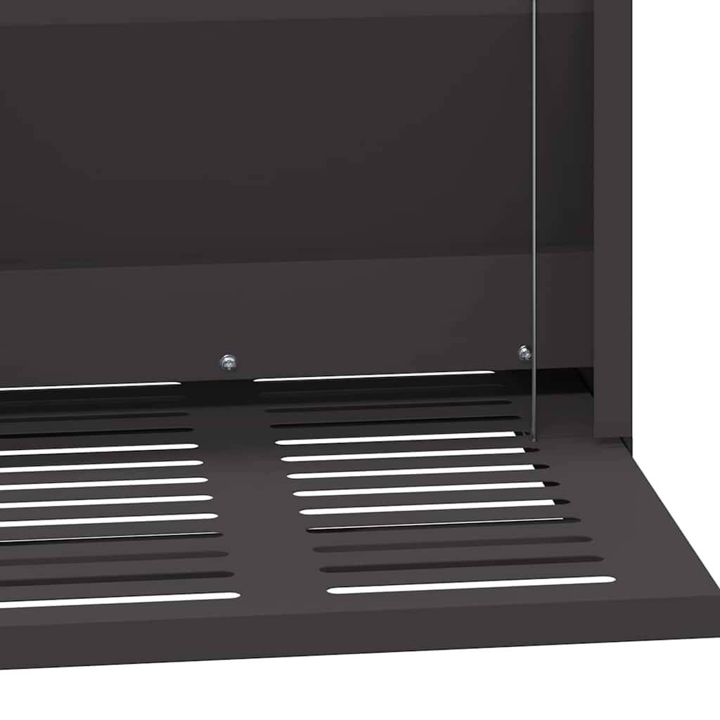 ComfortXL - Mangeoire Automatique Métal Poule Anti-Oiseau 10kg Noir - ComfortXL Outdoor Living - Image 6